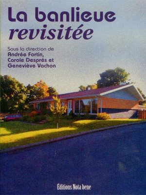 cover image of La banlieue revisitée